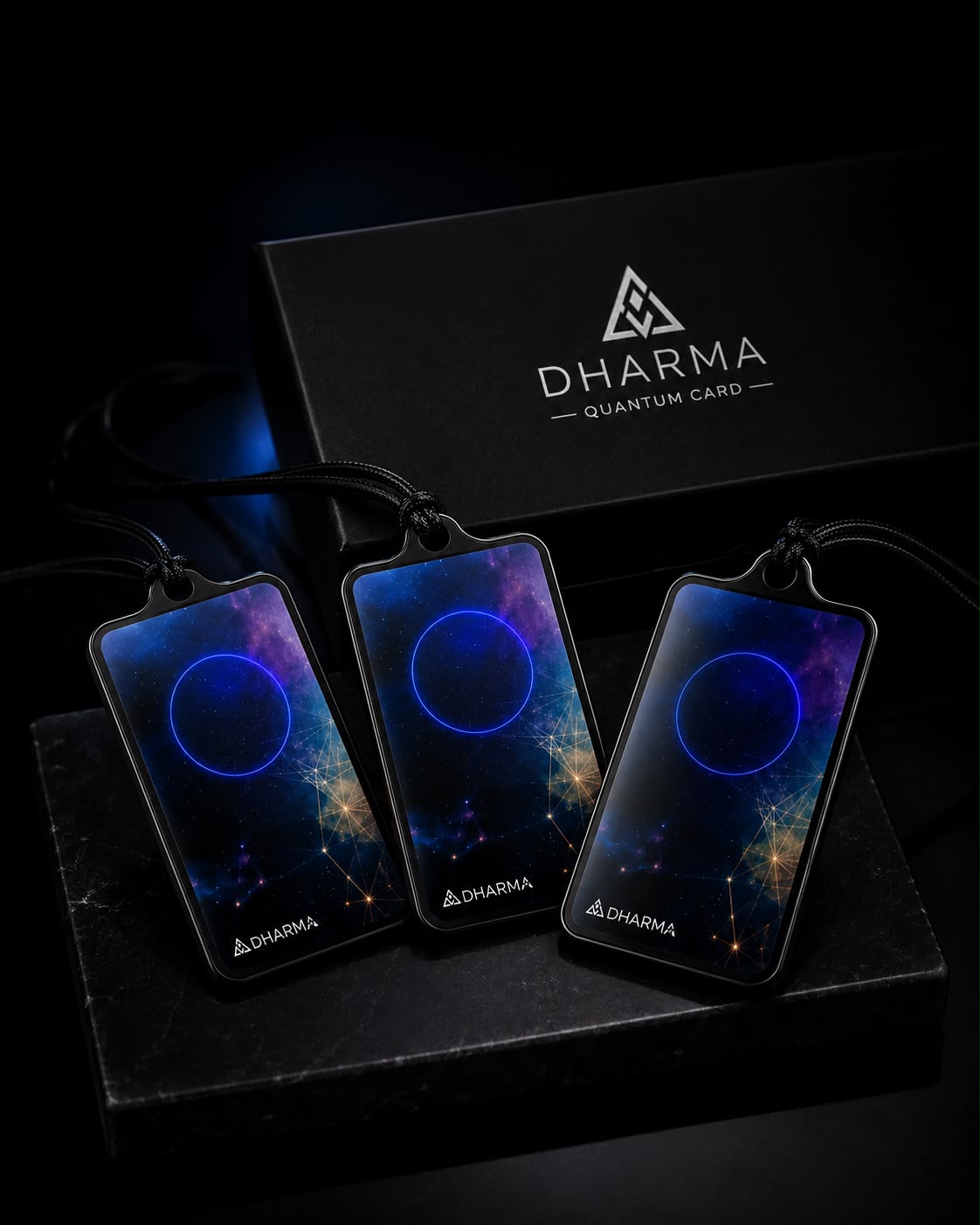 DHARMA Quantum Card — Pack Familiar 3 Unidades