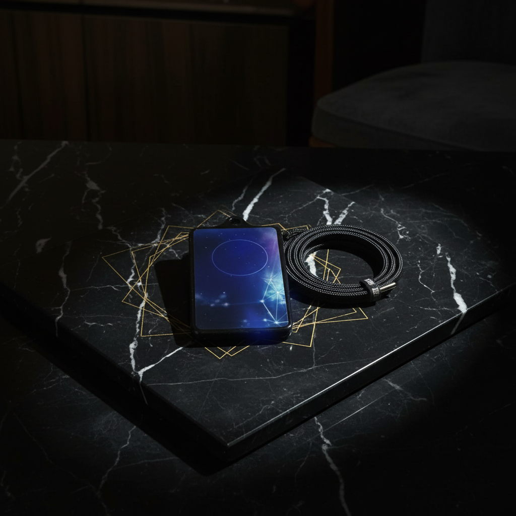 DHARMA Quantum Card - Mármol Negro Lujo